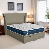 Barley Linen Maxcoil Ottoman - Barley Linen, Super King 180 x 200 cm