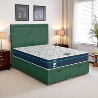 Milan Charlie Senden Ottoman-Dark - Milan Duck Egg, Single 90 x 190 cm