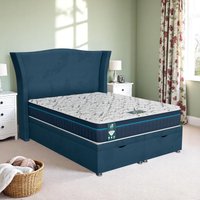 Milan Maxcoil Ottoman-Dark - Milan Midnight, Super King 180 x 200 cm