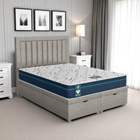 Napples Piano Ottoman - Naples Cream, Single 90 x 190 cm