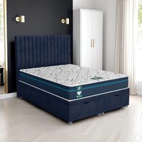 Venice Wiliam Oxford Ottoman-Dark - Venice Marine, Super King 180 x 200 cm