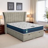 Venice Polar Super Ottoman-Light - Venice Taupe, Super King 180 x 200 cm