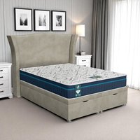 Venice Maxcoil Ottoman-Light - Venice Taupe, Super King 180 x 200 cm