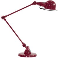Jieldé Signal SI333 table lamp with base, burgundy red