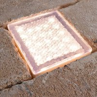 Deko-Light LED deck light Tabit, 10 x 10 cm, walkable