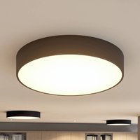 Arcchio LED-taklampa Noabelle, Ø 60 cm, svart, metall