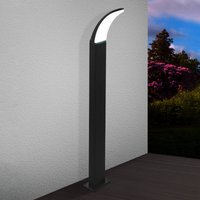 EGLO Fiumicino LED path lamp in a curved shape