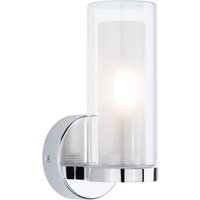 Paulmann Luena Wandleuchte IP44 chrom E14 1-flg.