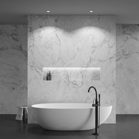 Maytoni Zoom LED recessed light 930 IP65 round triac, black