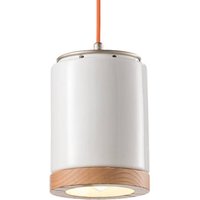 Ferroluce C988 pendant light in Scandinavian style white