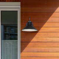 Westinghouse Walter LED-vägglampa, dimbar svart