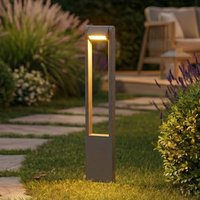 Lindby LED path light Meloni, anthracite, 65 cm, IP65 rotatable
