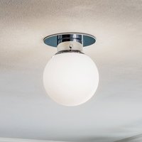 Decor Walther GLOBE classic spherical ceiling light, chrome