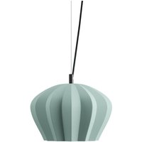 Karman Sahara pendant light, sage green, Ø 35 cm, ceramic E27