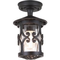 Elstead Hereford ceiling lantern for outdoor areas