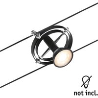 Paulmann Wire Cardan spot for cable system black