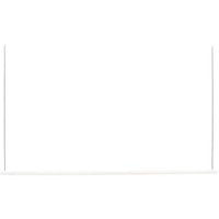 LOOM DESIGN LED-pendellampa Straw 200, vit, aluminium