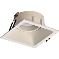 Mantra Iluminación Luminaire encastrable Comfort, angulaire, blanc mat