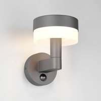 Trio Lighting LED outdoor wall lamp Mackenzie Sensor anthracite, die-cast aluminium
