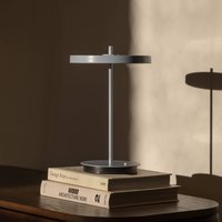 UMAGE LED rechargeable table lamp Asteria Move, light blue, 31 cm