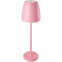 Megatron lampe à poser LED batterie Tavola rose