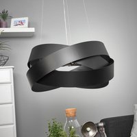 Pura pendellampe i sort, 60 cm, 8x G9