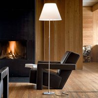 Luceplan Costanza lampe sur pied D13ti, aluminium/blanc