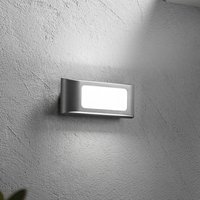 INTEC DESERT LED outdoor wall lamp, anthracite, width 25 cm, metal