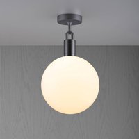 Buster + Punch Forked Gunmetal/glass opal Ø 29cm