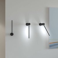 Martinelli Luce Mosca applique LED 20cm noire
