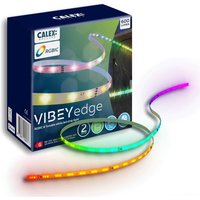 Calex Ruban LED Vibey, longueur 2 m, fiche, télécommande, RVB, CCT