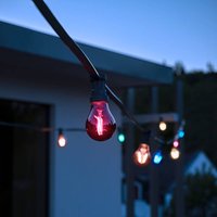 OSRAM LED bulb E27 Star Décor Cla A 2.5W, red