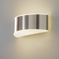 BEGA Prima vägglampa skärm stål 25,4 cm