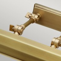 Elstead Applique pour tableau Chawton L, laiton ancien