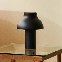HAY PC table lamp aluminium, black, height 33 cm