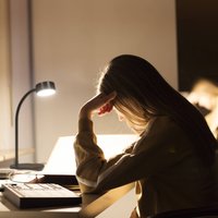 OSRAM LED-bordslampa Office Line Cylinder svart CCT dimbar