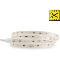The Light Group SLC LED strip 230V complete set IP65 5 m, 4,000 K