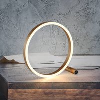 JUST LIGHT. GmbH Lampe de table LED Ritus, laiton mat