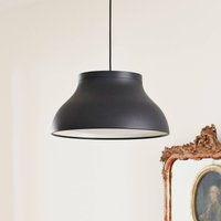 HAY PC M pendant light with a diffuser, black