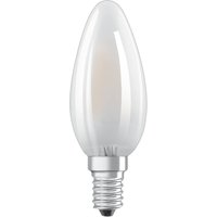 Ampoule bougie LED OSRAM E14 5,9W, 2.700K, intensité variable