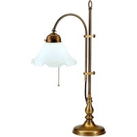 Berliner Messinglampen Bordslampa Ernst - praktiskt inställbar