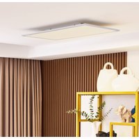Lindby LED panel Lamin, white, 80 cm, CCT, dimmable, remote control