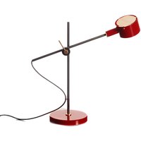 Oluce G.O. 252 LED-Tischleuchte, scharlachrot