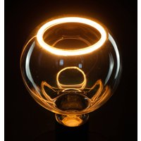 SEGULA LED-floating-globlampa G125 E27 4,5W klar