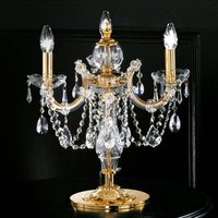 Masiero Magnificent three-bulb table lamp Maria Teresa