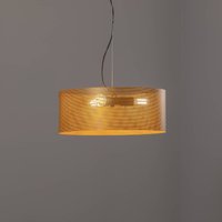 Euluna Zofia pendant light, gold-coloured, Ø 50 cm