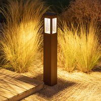 Les Jardins LED path light Tradition Sensor Corten 90cm