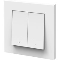 OSRAM SMART+ WiFi double wall switch, rechargeable battery, white, matt