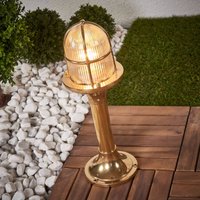 Moretti Luce Ocean pillar light, brass