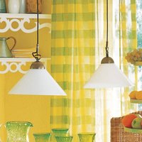 Menzel YEAR flexible hanging light, burnished brass